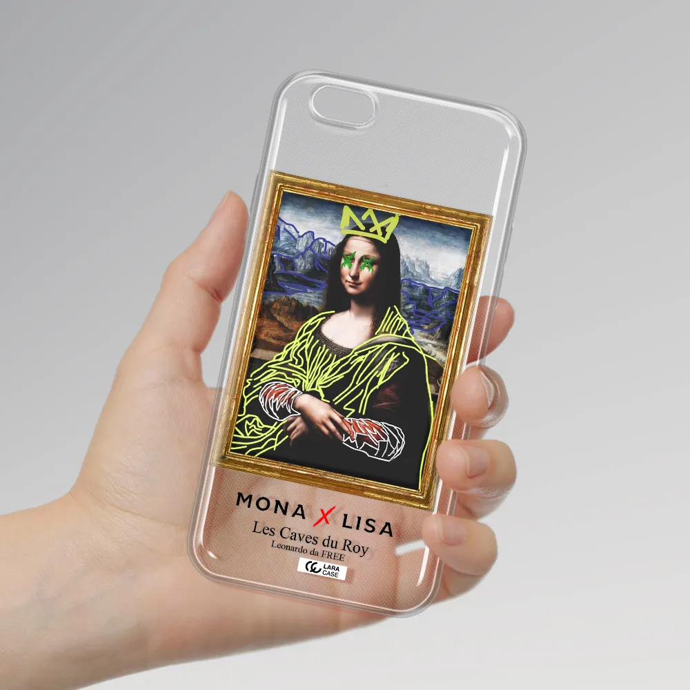 Monalisa Pop Art Apple iPhone 6 Clear TPU Case