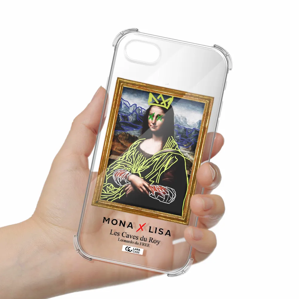 Monalisa Pop Art Apple iPhone se 2020 Clear PC Case