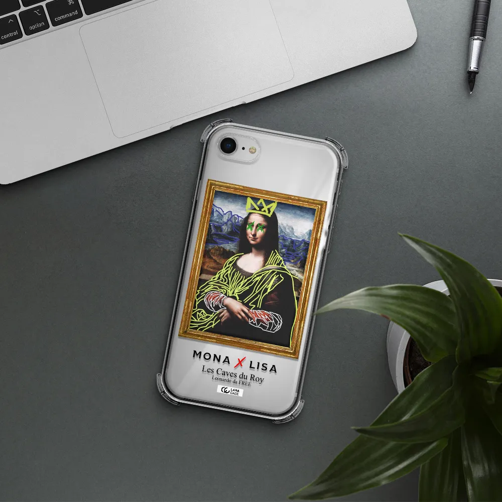Monalisa Pop Art Apple iPhone se 2020 Clear PC Case