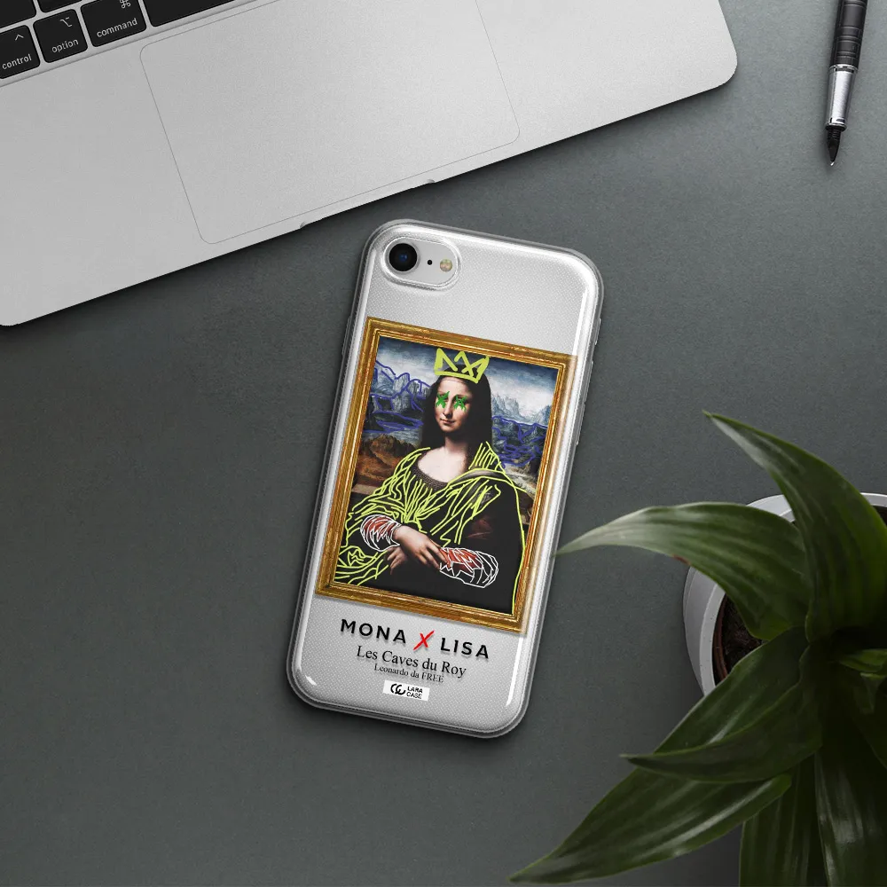 Monalisa Pop Art Apple Iphone Se 2020 Clear Tpu Case