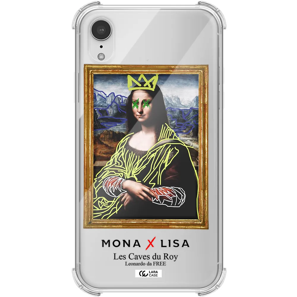 Monalisa Pop Art Apple iPhone XR Clear PC Case
