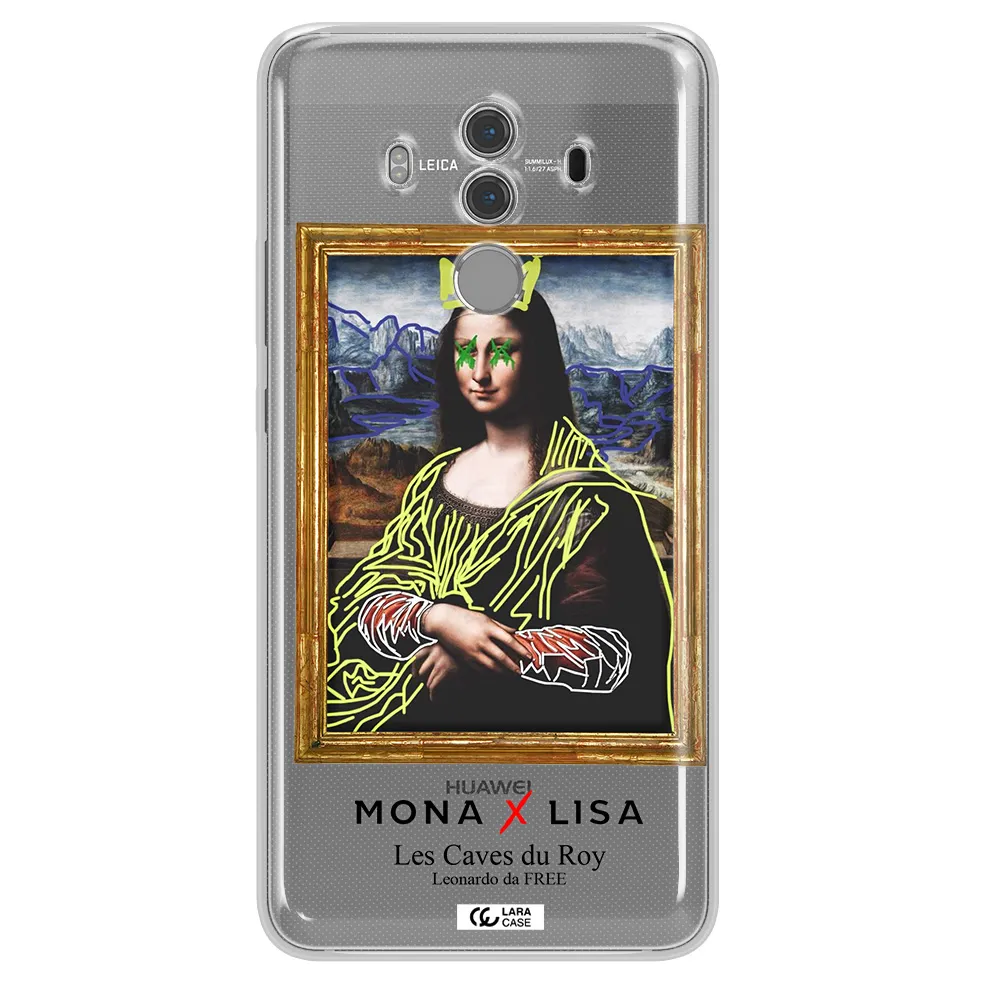 Monalisa Pop Art Huawei Mate 10 Pro Clear TPU Case