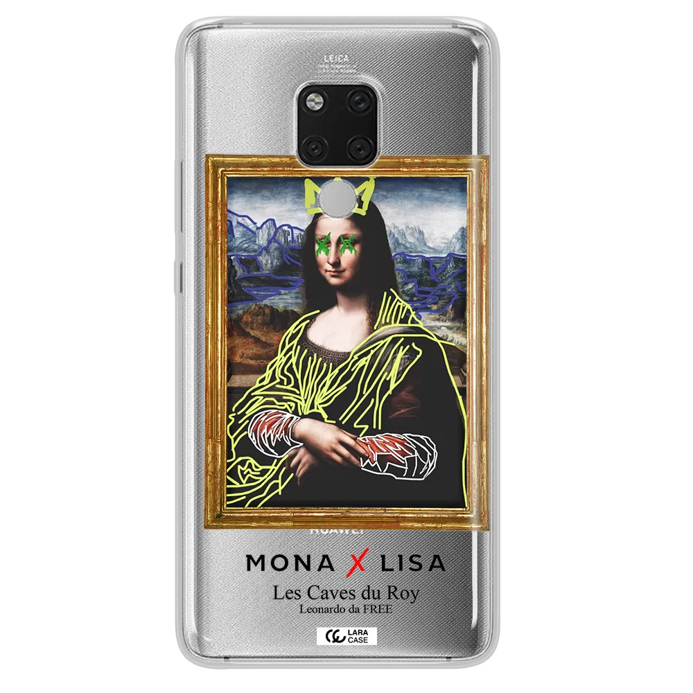 Monalisa Pop Art Huawei Mate 20X Clear TPU Case