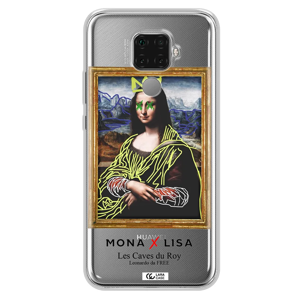 Monalisa Pop Art Huawei Mate 30 Lite Clear TPU Case