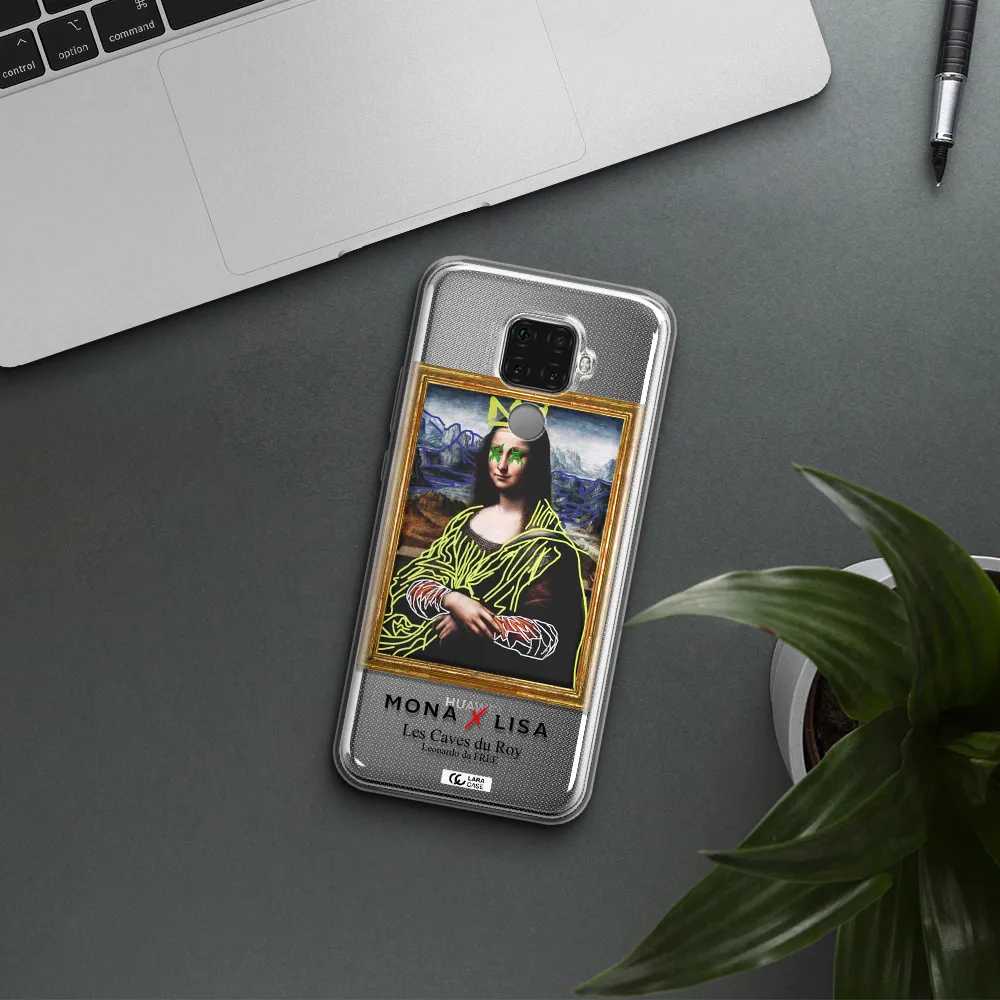 Monalisa Pop Art Huawei Mate 30 Lite Clear TPU Case