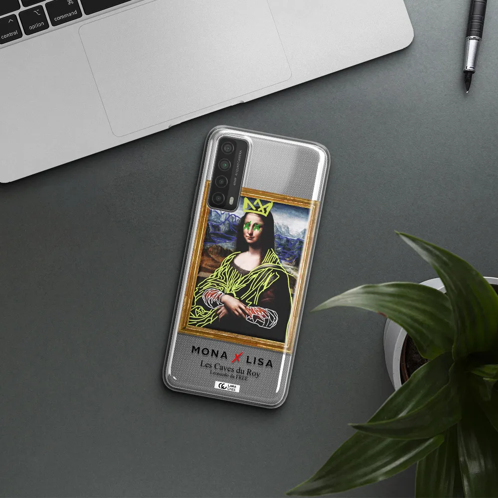 Monalisa Pop Art Huawei P Smart 2021 Clear TPU Case