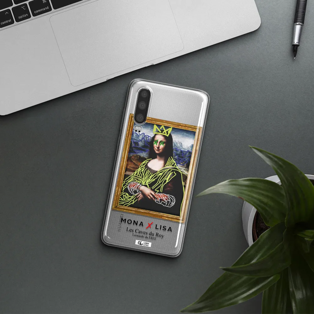 Monalisa Pop Art Huawei P30 Clear TPU Case