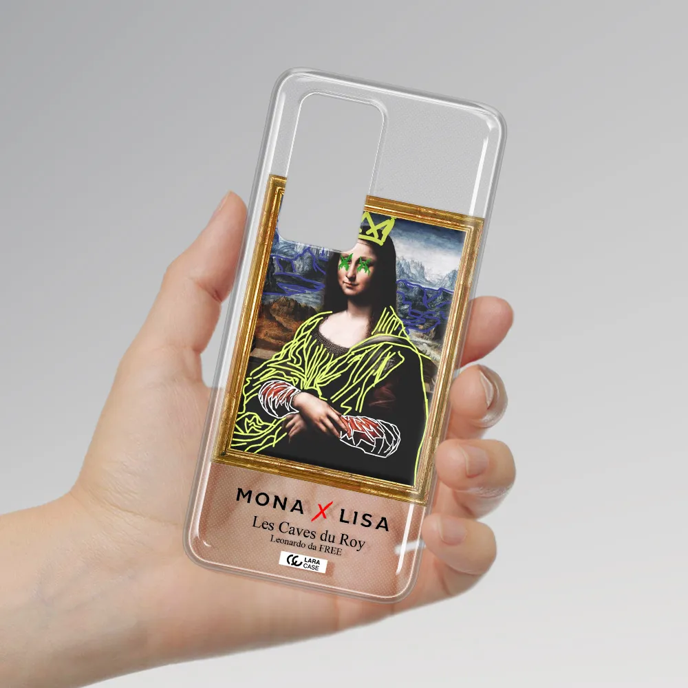 Monalisa Pop Art Huawei P40 Pro Clear TPU Case