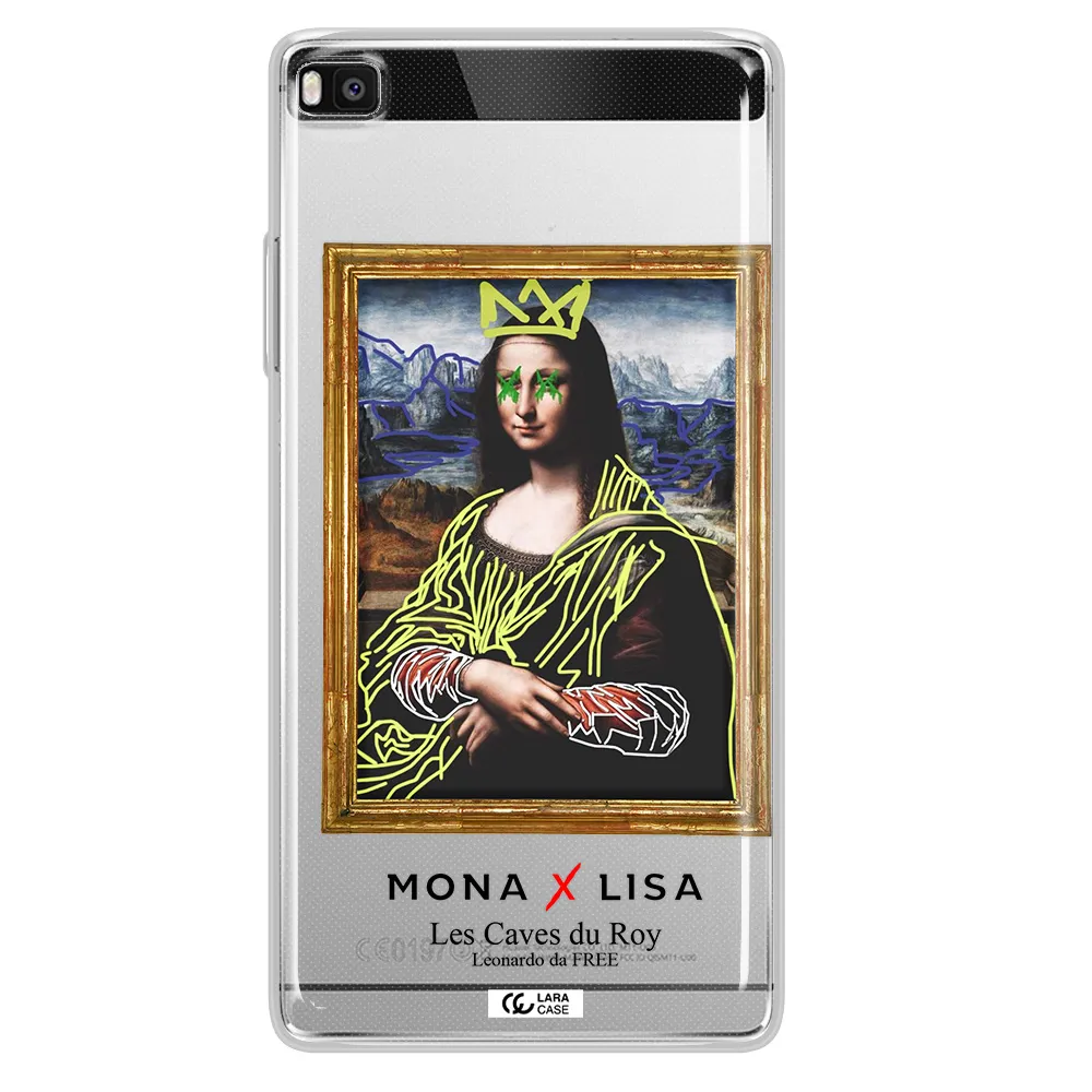 Monalisa Pop Art Huawei P8 Clear TPU Case