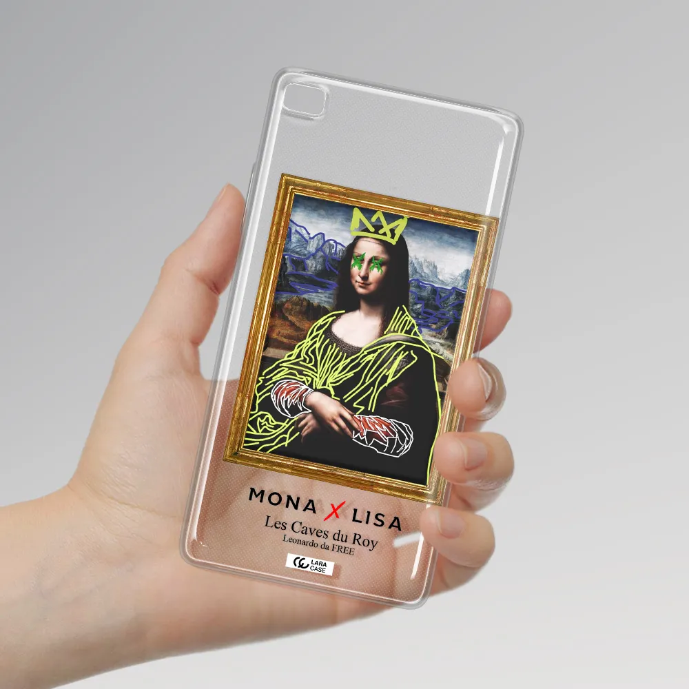 Monalisa Pop Art Huawei P8 Clear TPU Case