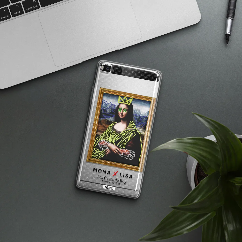Monalisa Pop Art Huawei P8 Clear TPU Case