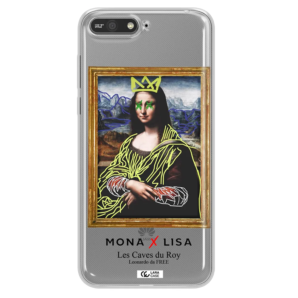 Monalisa Pop Art Huawei Y6 2018 Clear TPU Case