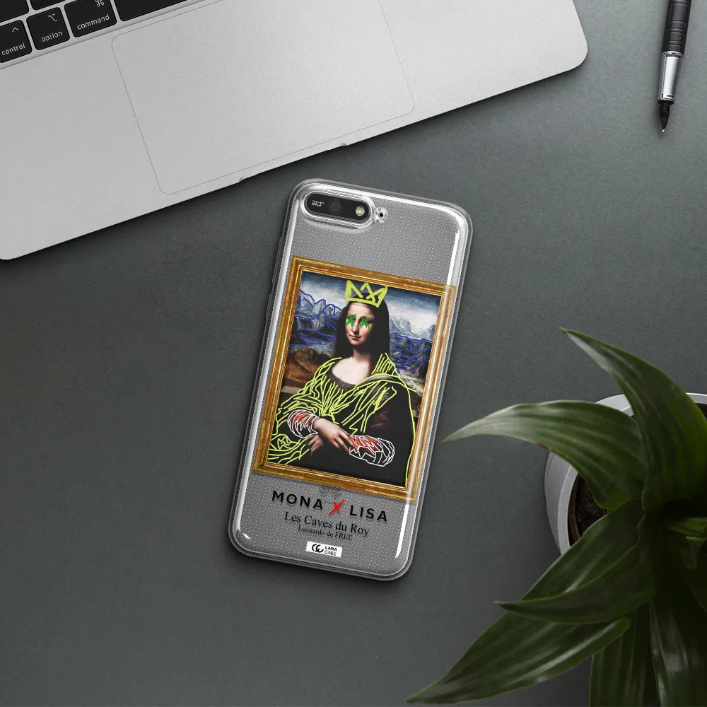 Monalisa Pop Art Huawei Y6 2018 Clear TPU Case