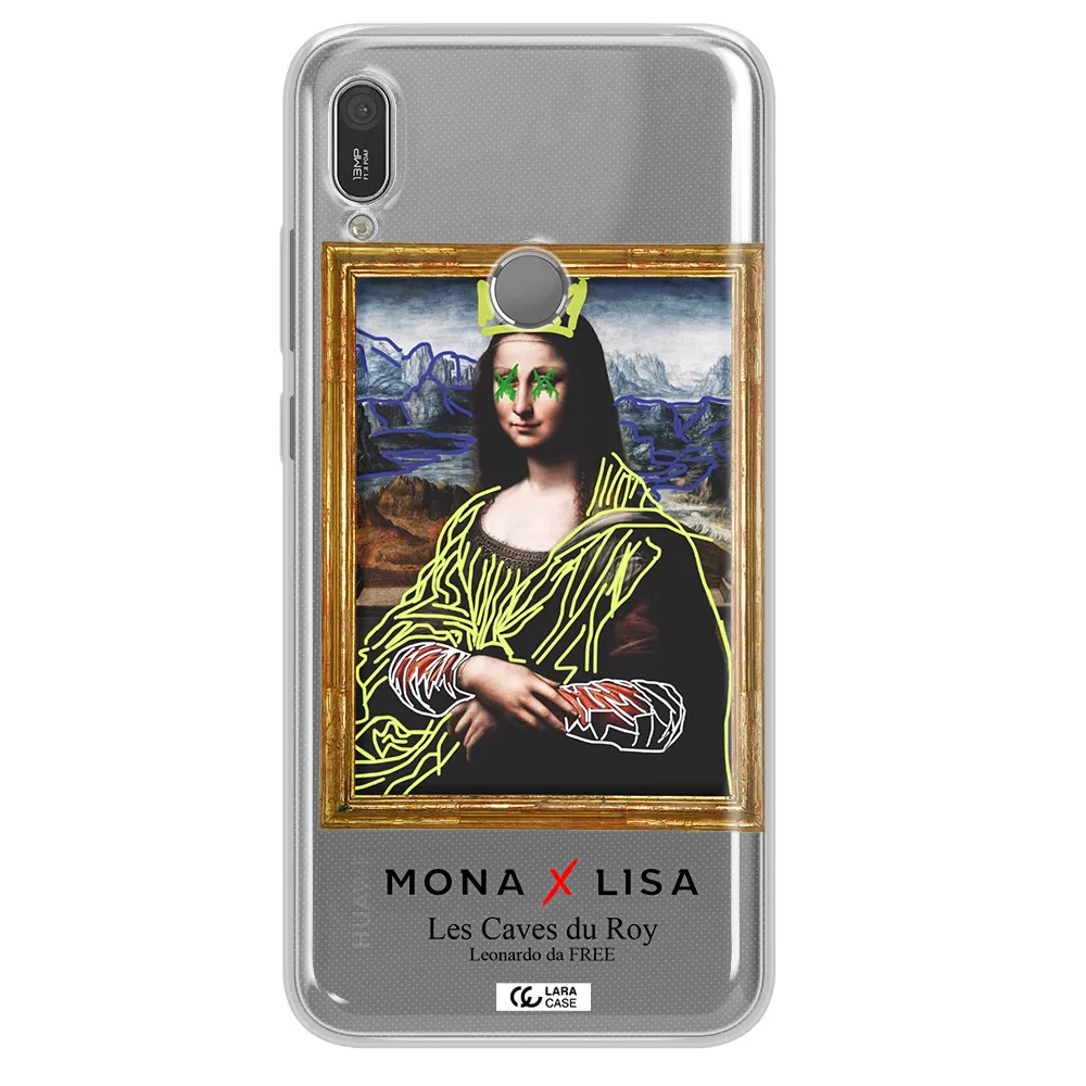 Monalisa Pop Art Huawei Y6 2019 Clear TPU Case