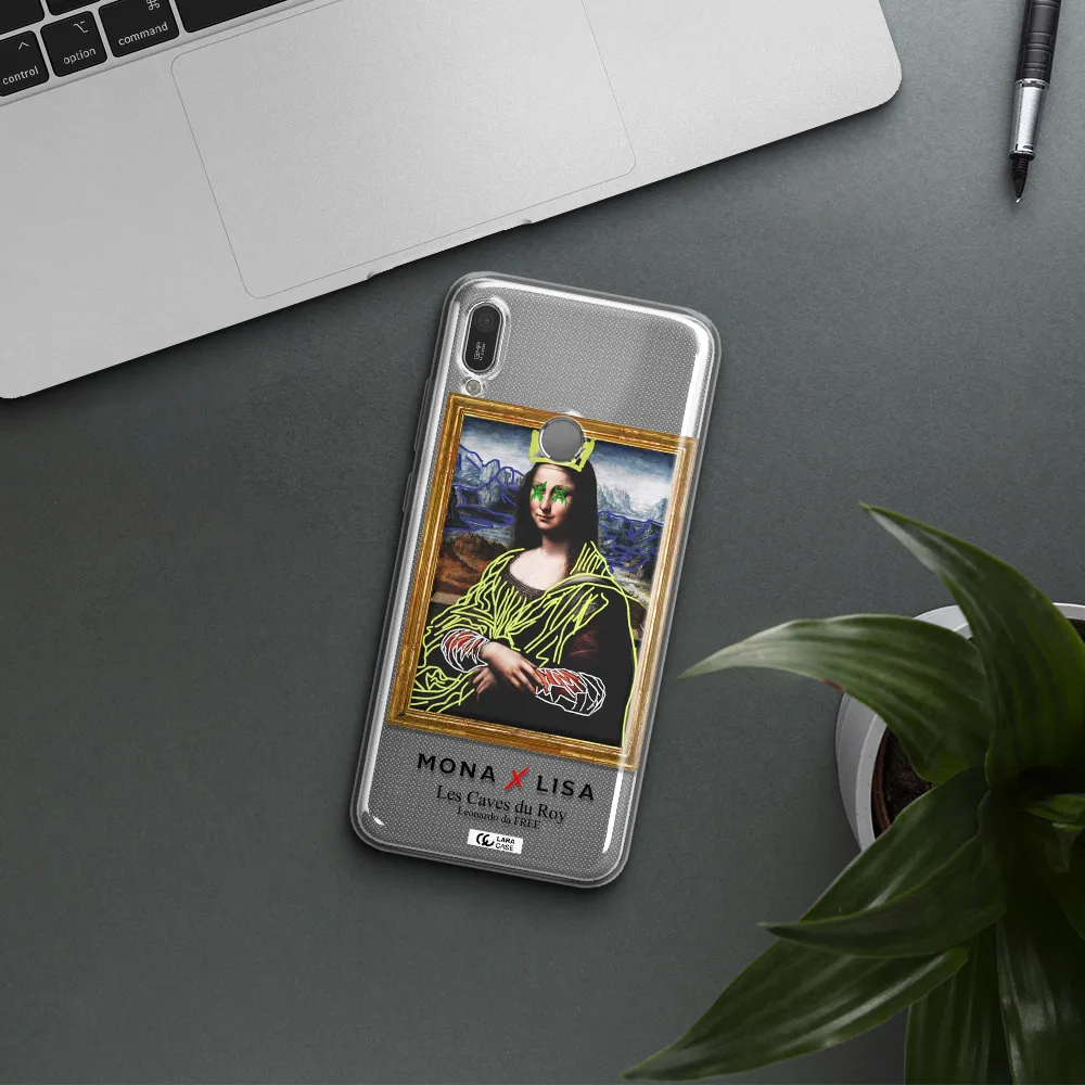 Monalisa Pop Art Huawei Y6 2019 Clear TPU Case