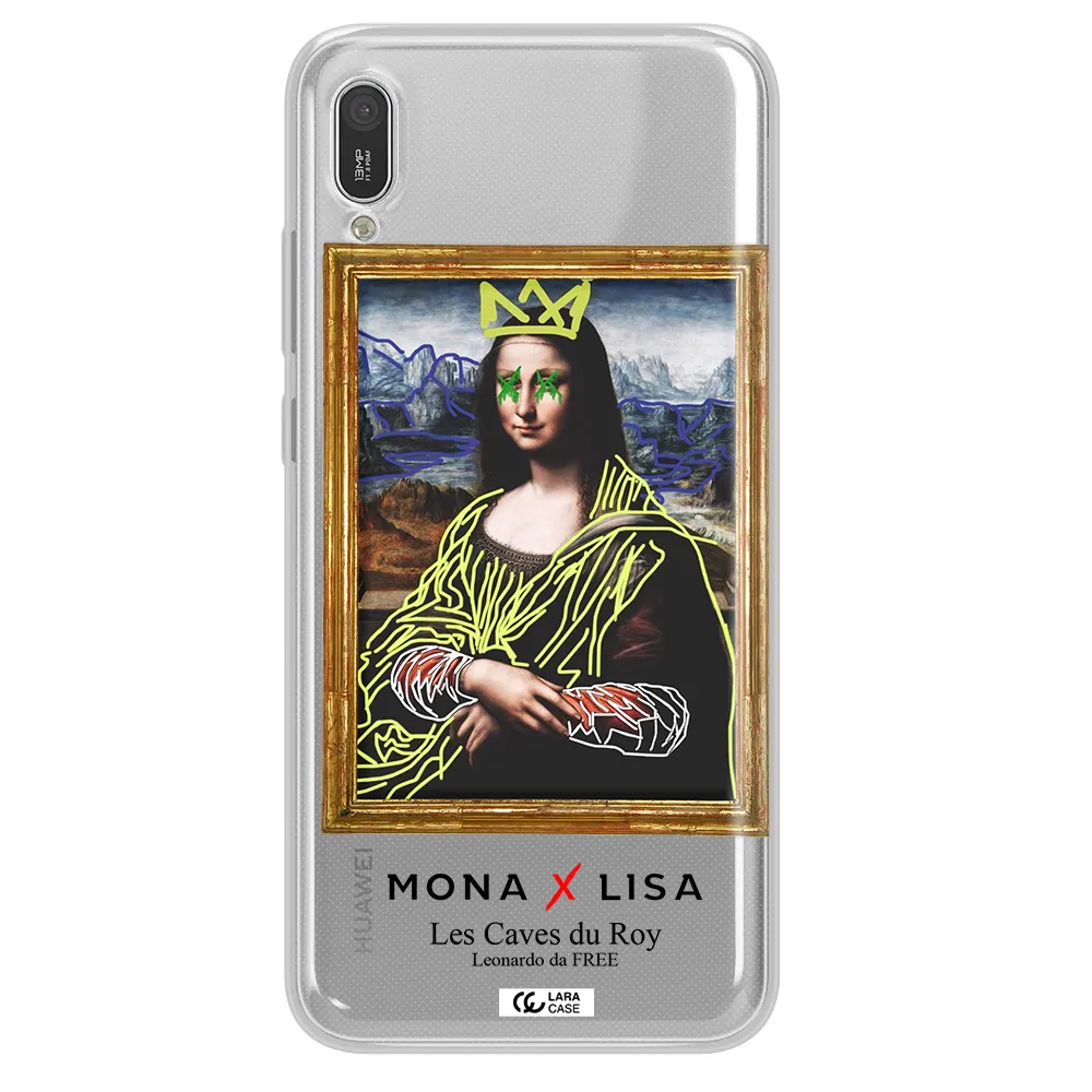 Monalisa Pop Art Huawei Y6 Pro 2019 Clear TPU Case