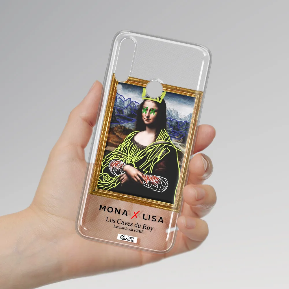 Monalisa Pop Art Huawei Y6P Clear TPU Case