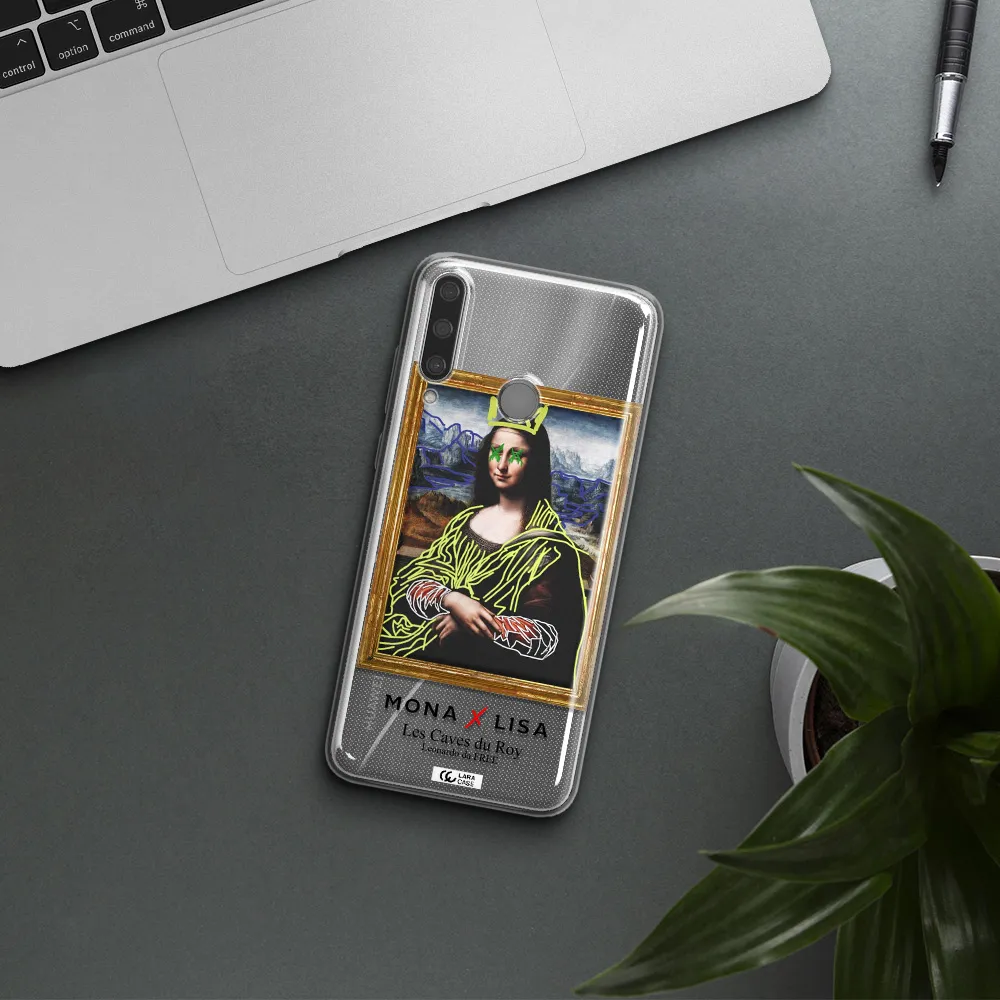 Monalisa Pop Art Huawei Y6P Clear TPU Case