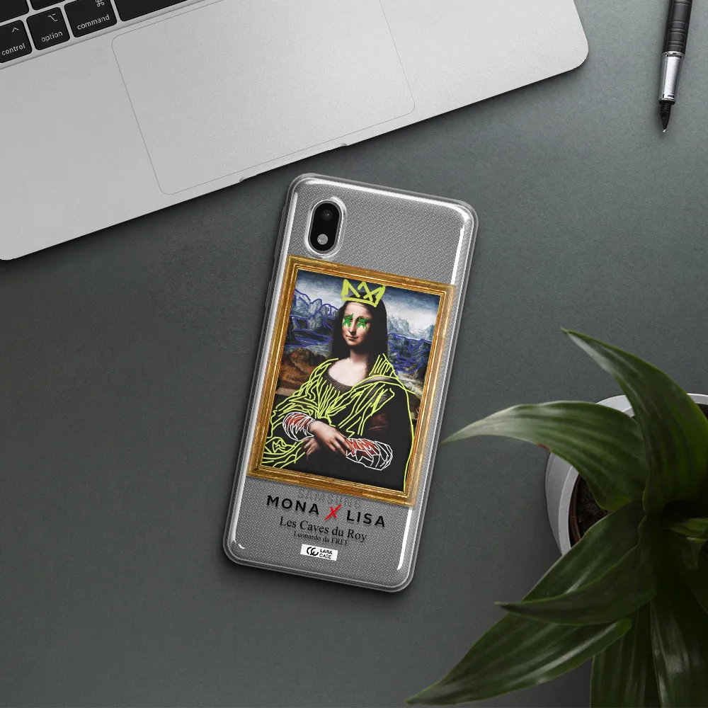 Monalisa Pop Art Samsung A01 Core Clear Tpu Case