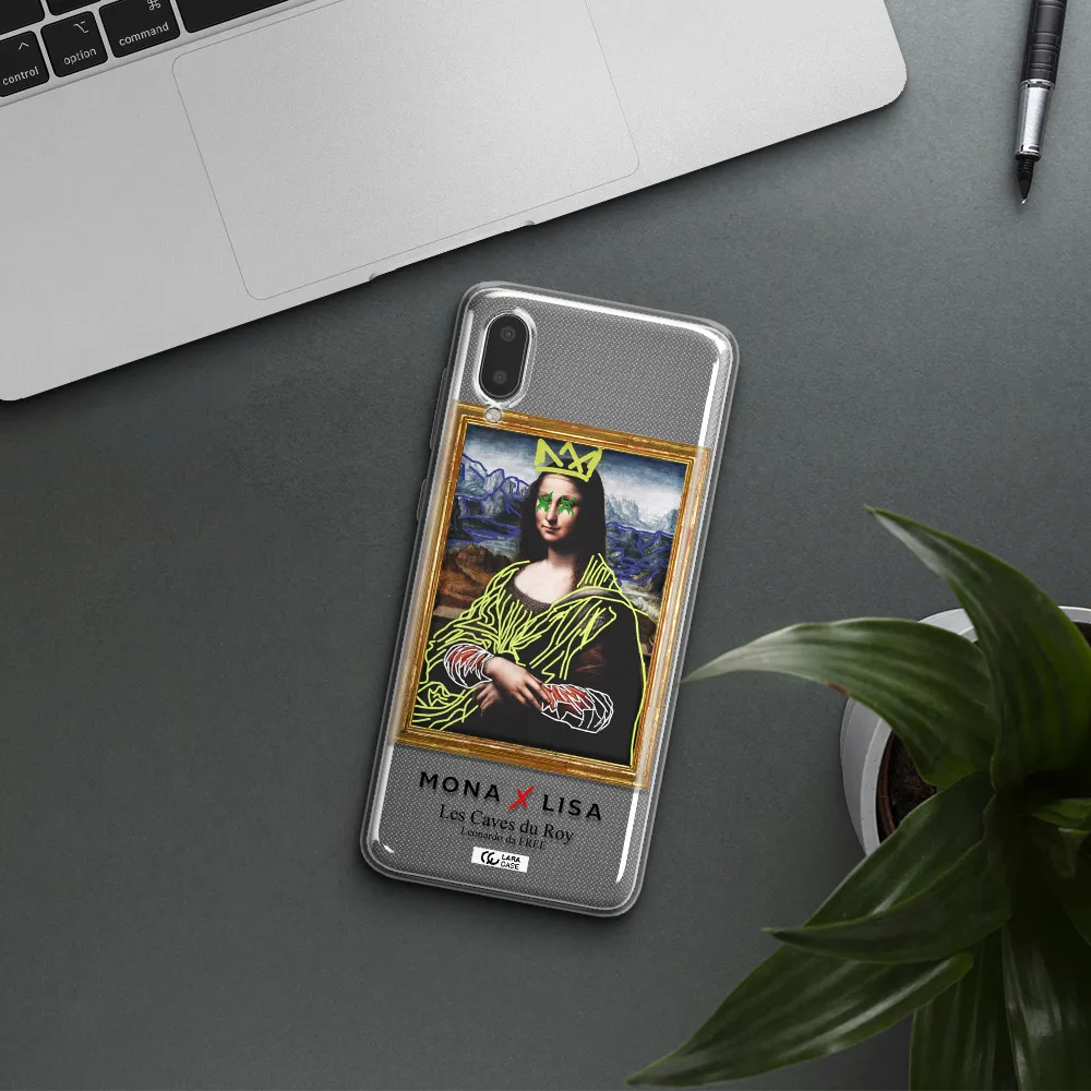 Monalisa Pop Art Samsung A02 Clear TPU Case