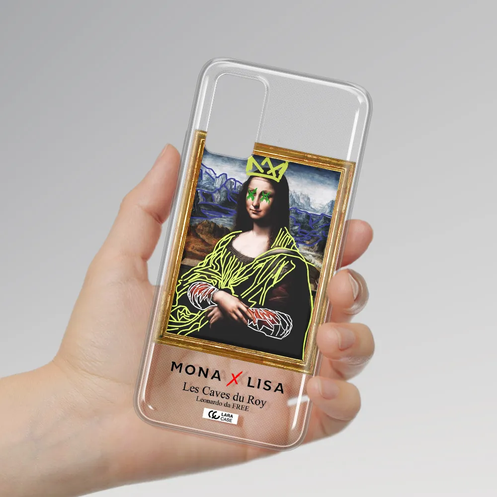 Monalisa Pop Art Samsung A02S Clear TPU Case