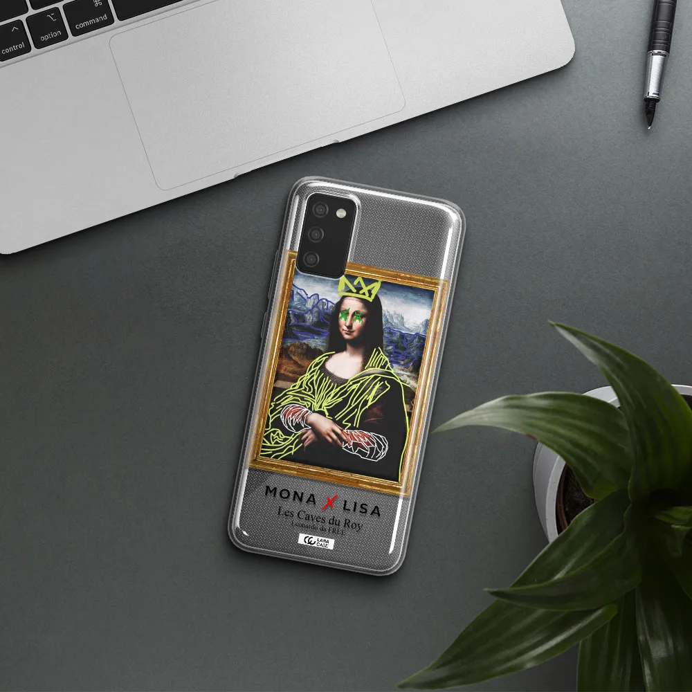 Monalisa Pop Art Samsung A02S Clear TPU Case
