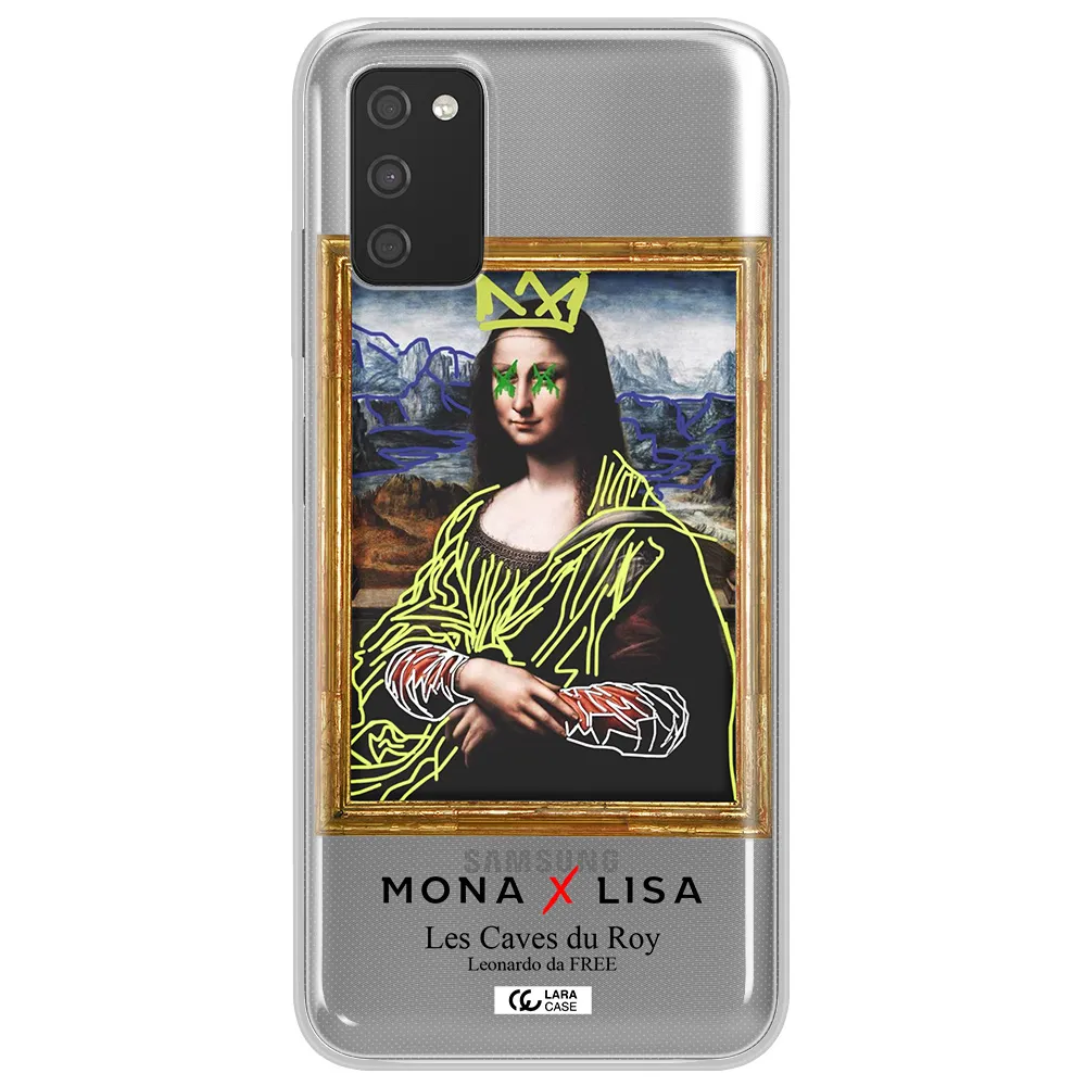 Monalisa Pop Art Samsung A03S Clear TPU Case