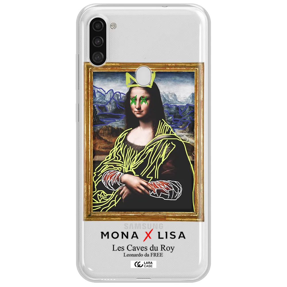 Monalisa Pop Art Samsung A11 Clear TPU Case