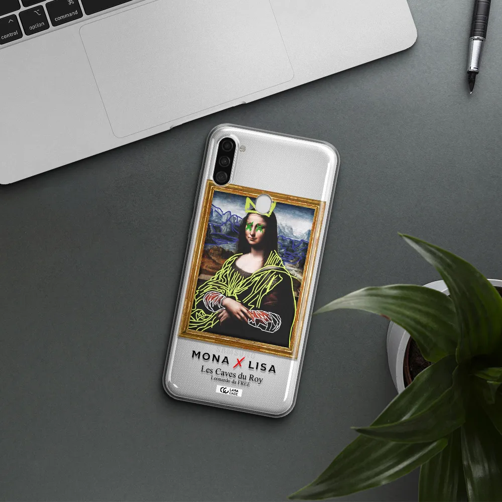 Monalisa Pop Art Samsung A11 Clear TPU Case