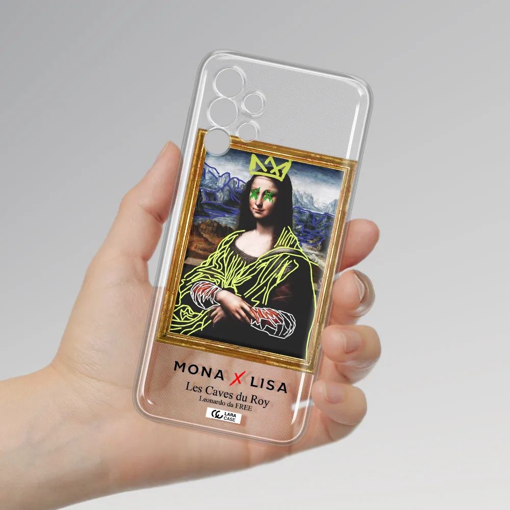 Monalisa Pop Art Samsung A13 Clear TPU Case