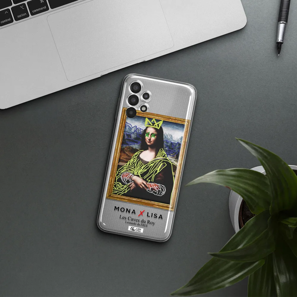Monalisa Pop Art Samsung A13 Clear TPU Case