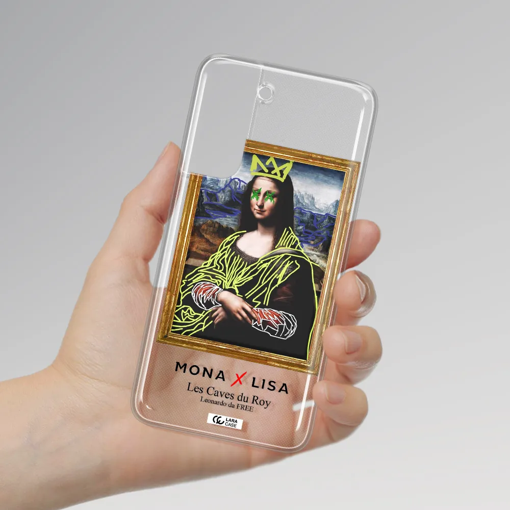 Monalisa Pop Art Samsung A21 Fe Clear TPU Case