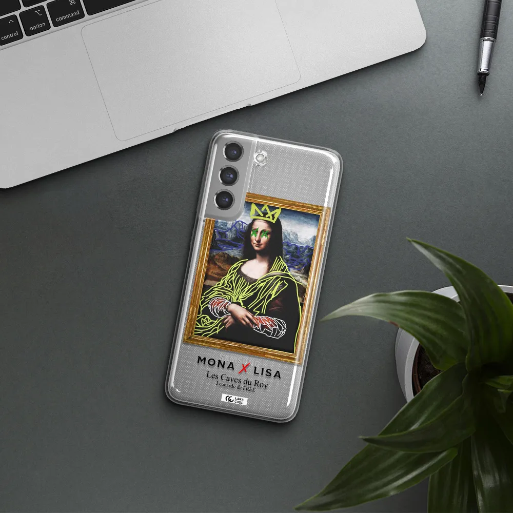 Monalisa Pop Art Samsung A21 Fe Clear TPU Case