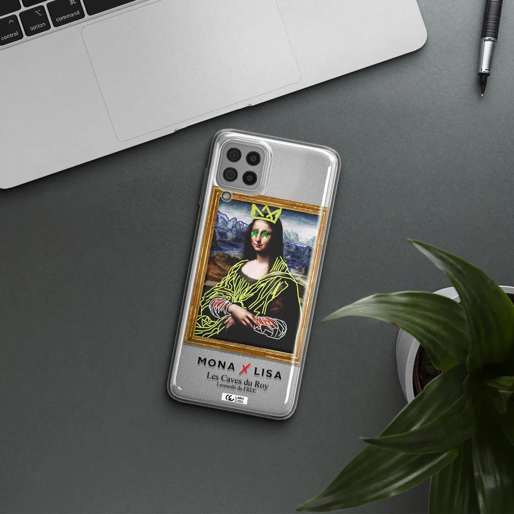 Monalisa Pop Art Samsung A22 4g Clear TPU Case