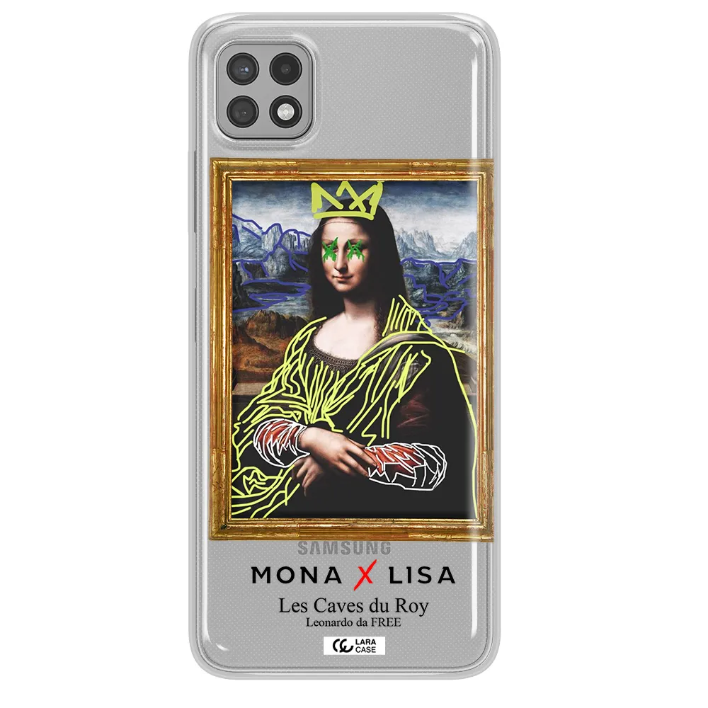 Monalisa Pop Art Samsung A22 5g Clear TPU Case