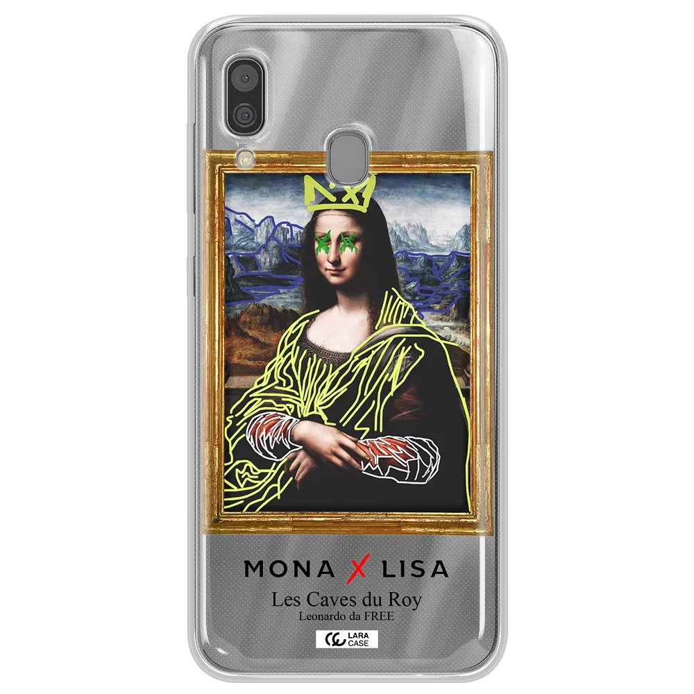 Monalisa Pop Art Samsung A30 Clear TPU Case