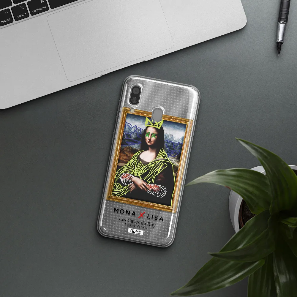 Monalisa Pop Art Samsung A30 Clear TPU Case