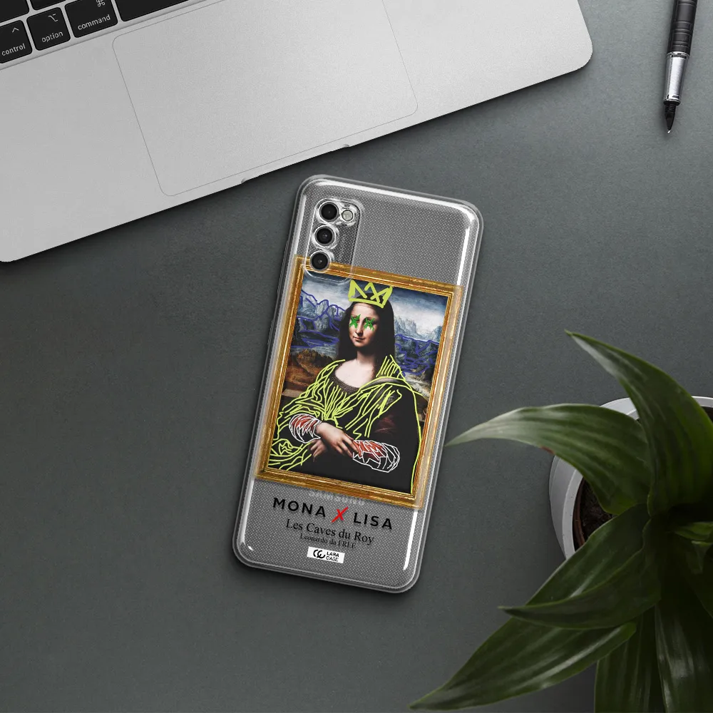 Monalisa Pop Art Samsung A41 Clear Tpu Case