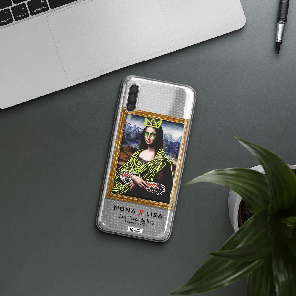 Monalisa Pop Art Samsung A50 Clear TPU Case