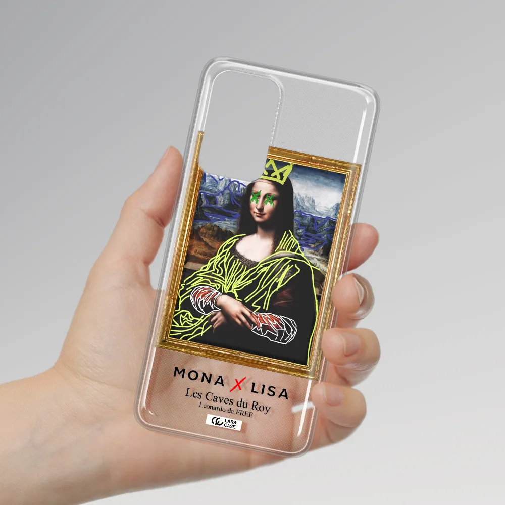 Monalisa Pop Art Samsung A52 Clear TPU Case