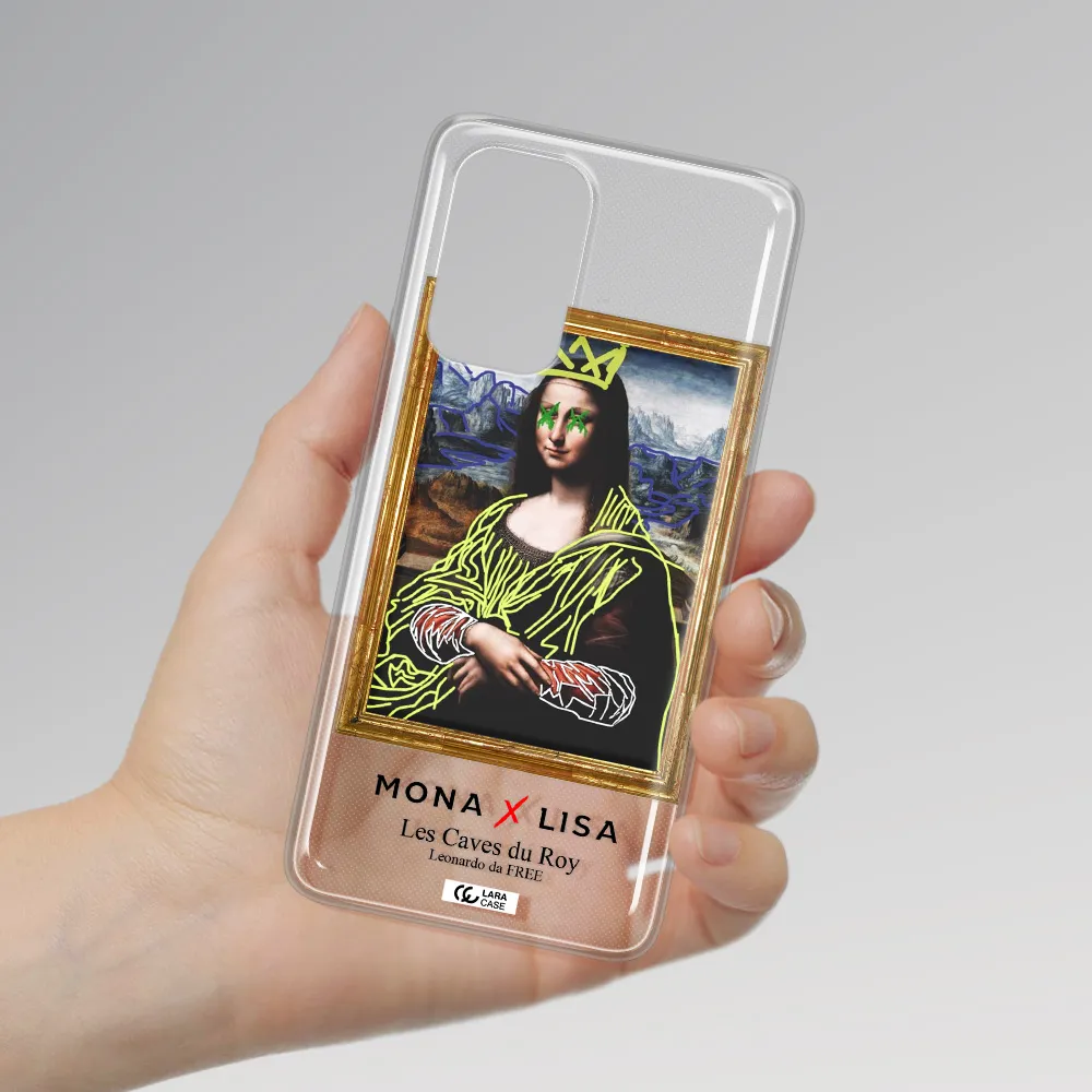 Monalisa Pop Art Samsung A53 Clear TPU Case