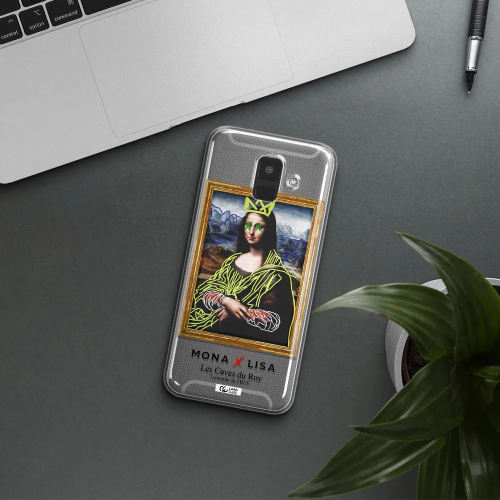 Monalisa Pop Art Samsung A6 Clear TPU Case