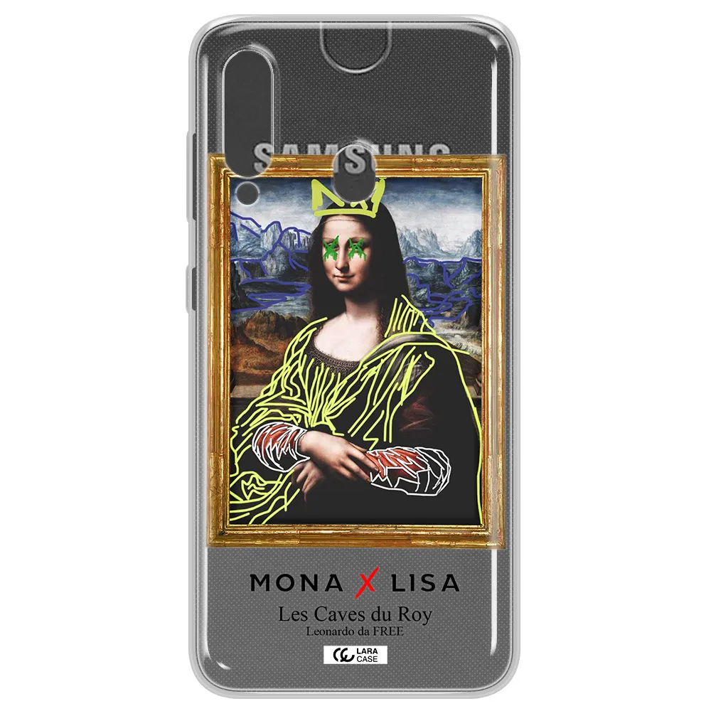 Monalisa Pop Art Samsung A60 Clear TPU Case