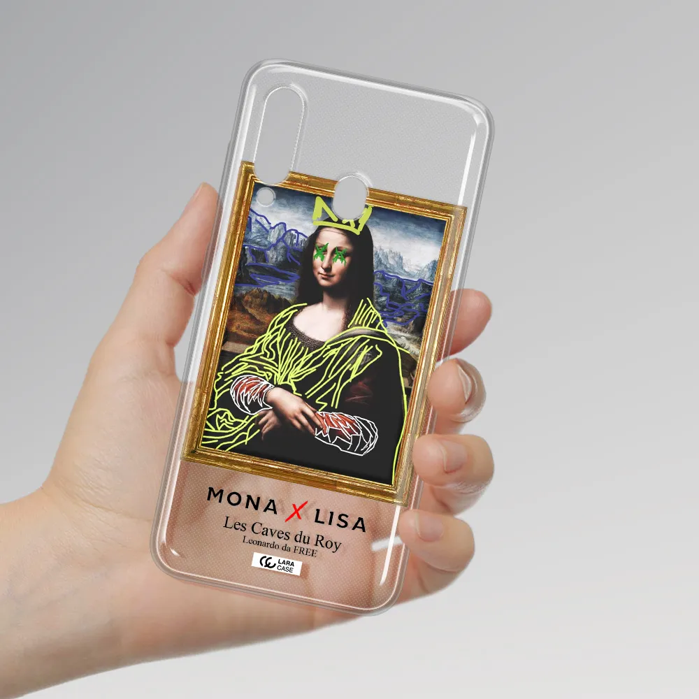 Monalisa Pop Art Samsung A60 Clear TPU Case
