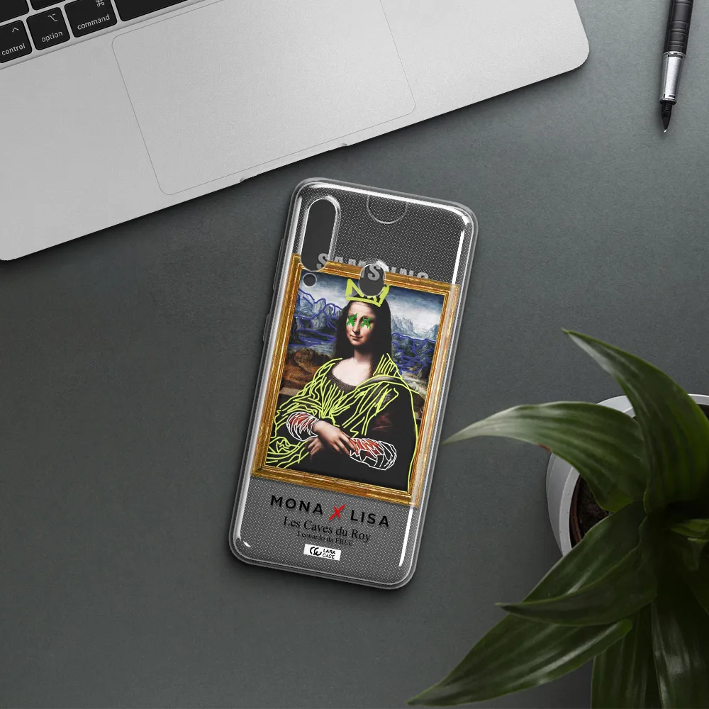 Monalisa Pop Art Samsung A60 Clear TPU Case