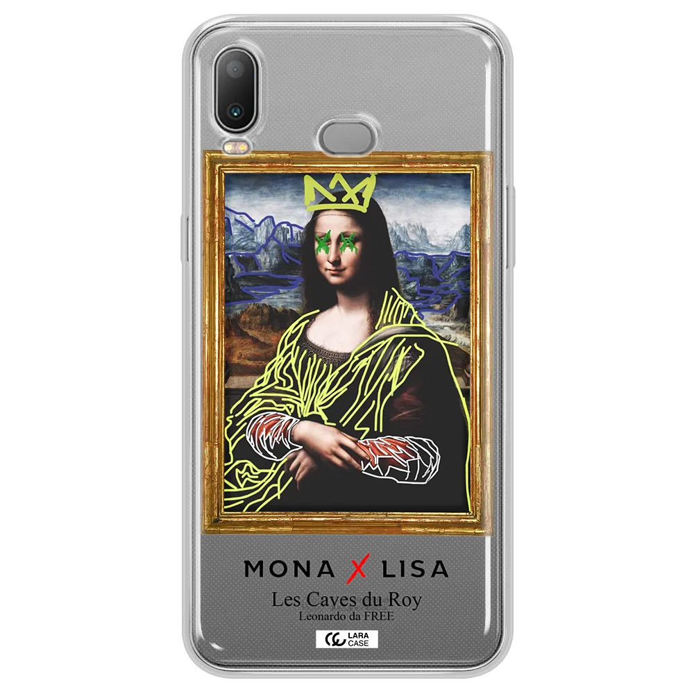 Monalisa Pop Art Samsung A6S Clear TPU Case