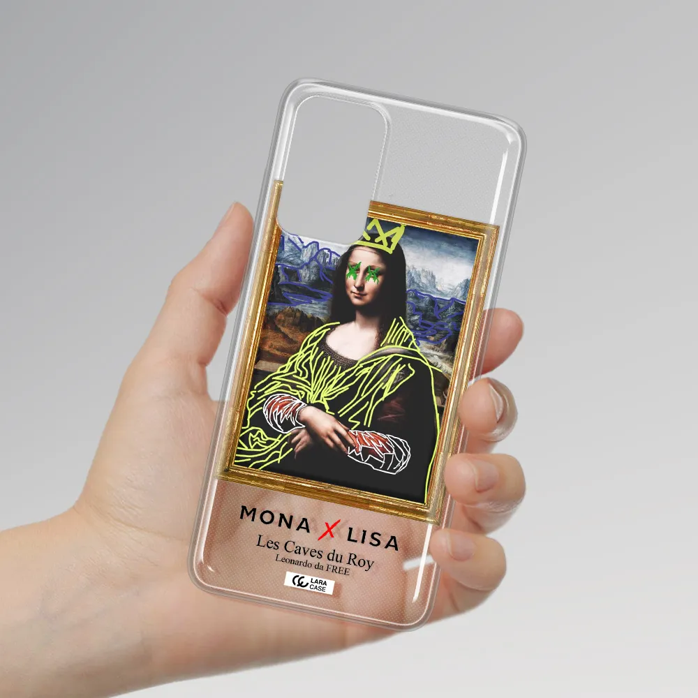 Monalisa Pop Art Samsung A72 Clear TPU Case