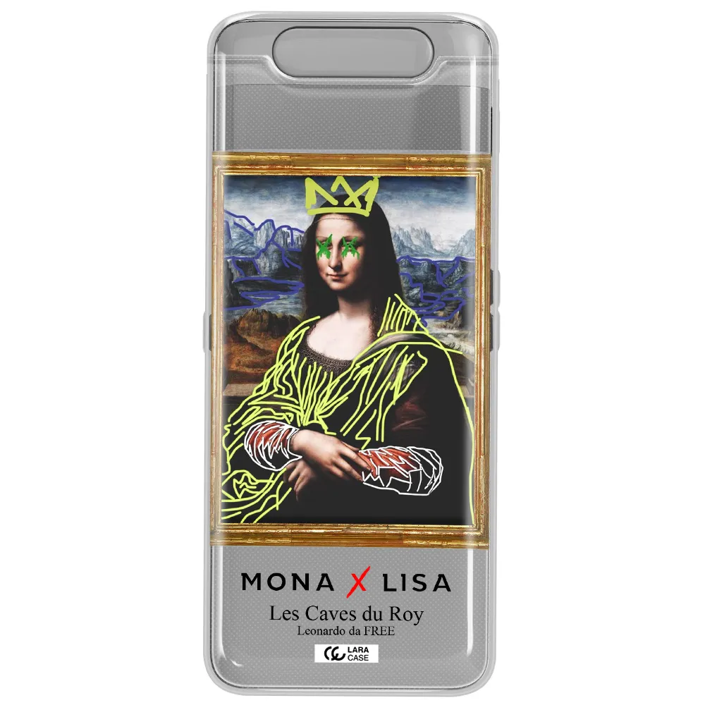 Monalisa Pop Art Samsung A80 Clear TPU Case