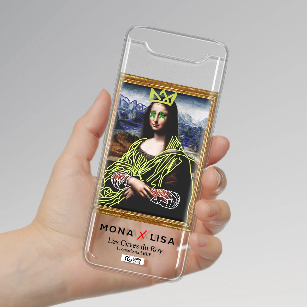 Monalisa Pop Art Samsung A80 Clear TPU Case