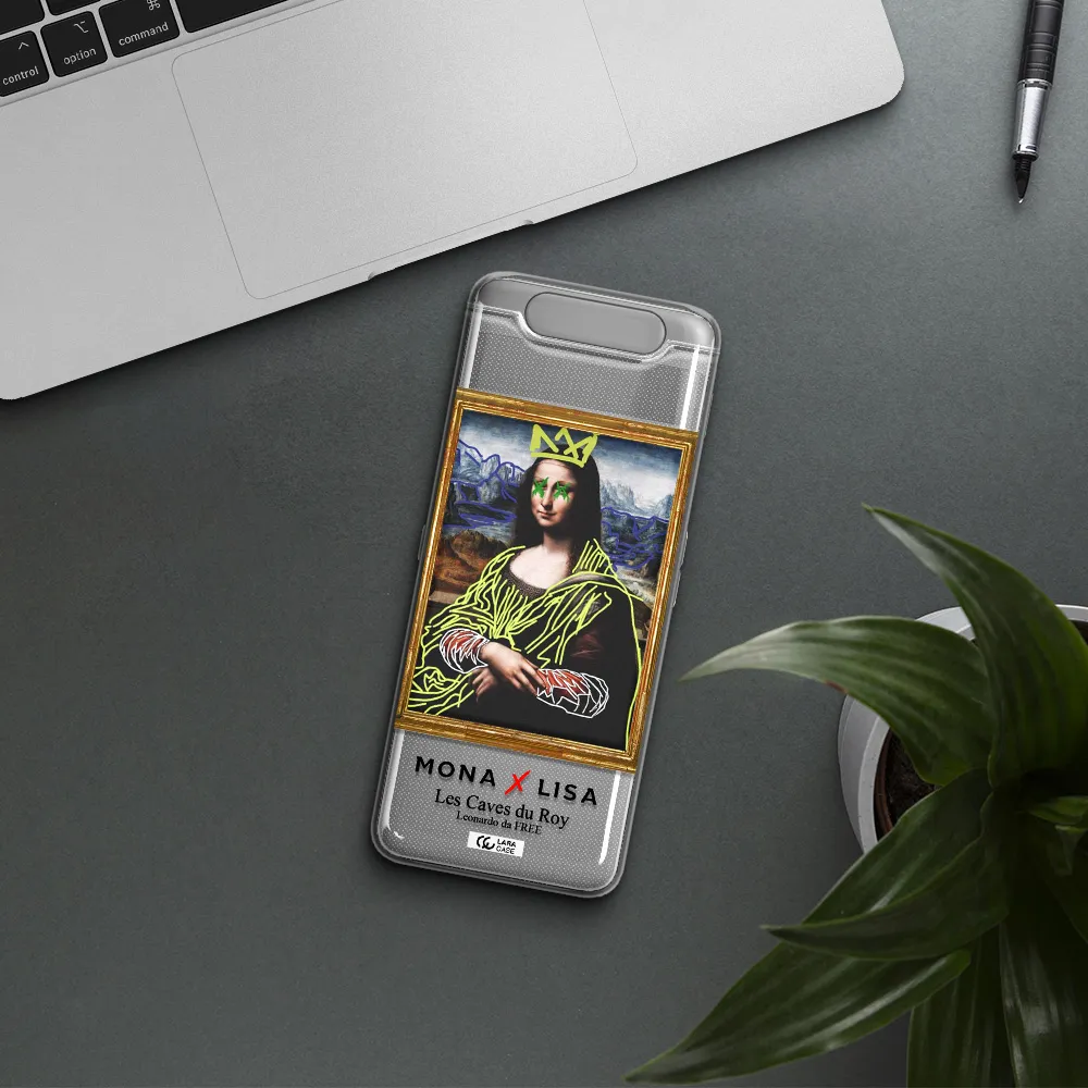 Monalisa Pop Art Samsung A80 Clear TPU Case